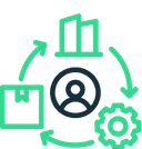 Business software dashboard example