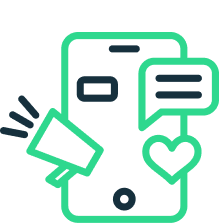 Marketing and sales integration graphic